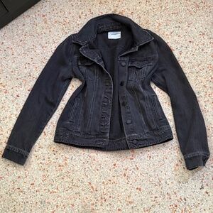 Black, Denim old navy jacket